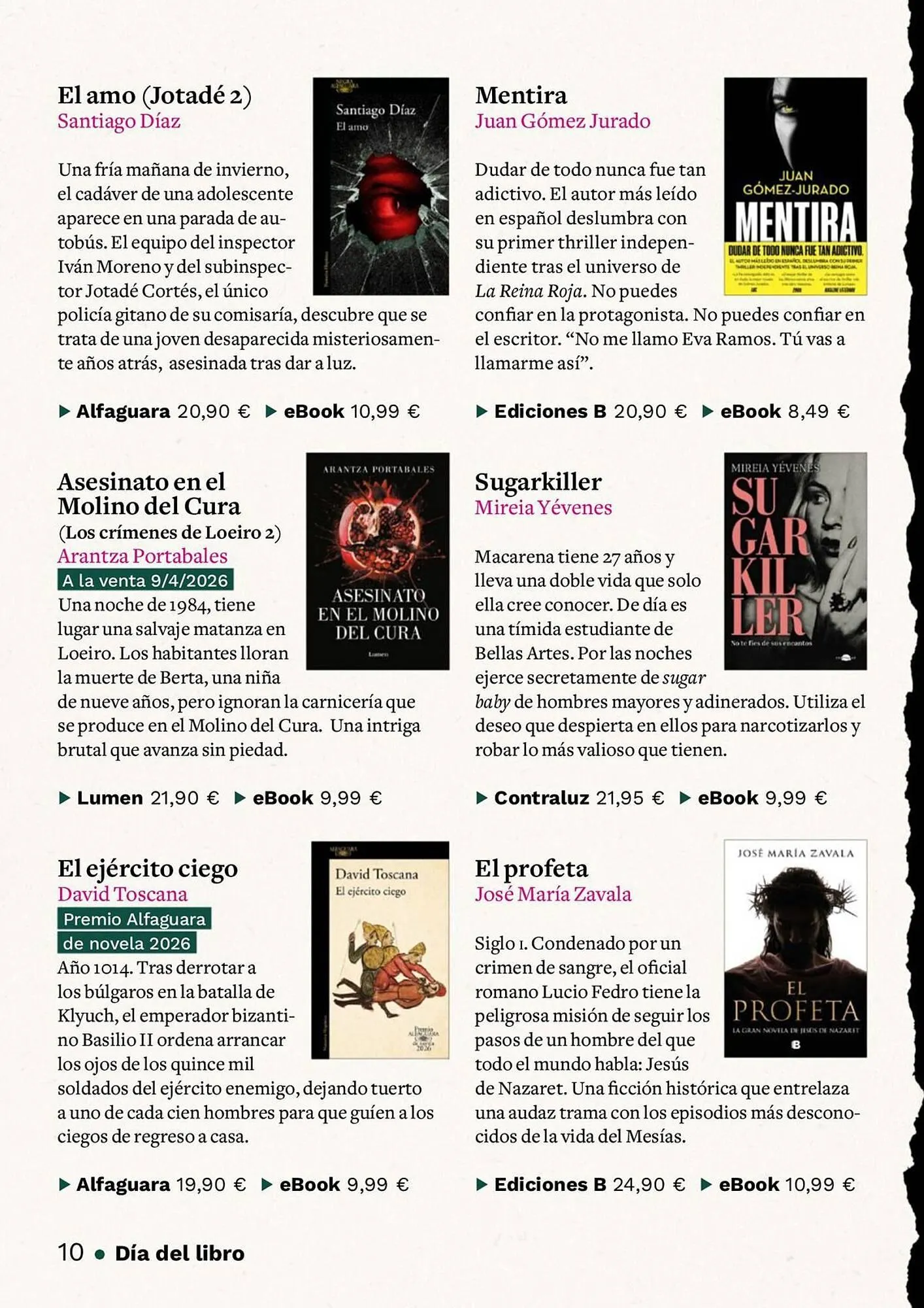 Catálogo de Catálogo Casa del Libro 1 de abril al 22 de abril 2026 - Página 10