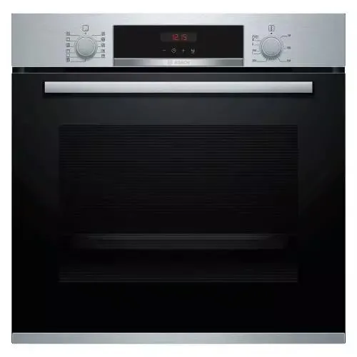 Horno Bosch HBA5740S0 A A, 71lt, Acero Inox, Pirolítico