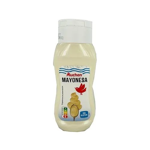 PRODUCTO ALCAMPO Mayonesa bocabajo bote de 300 ml.