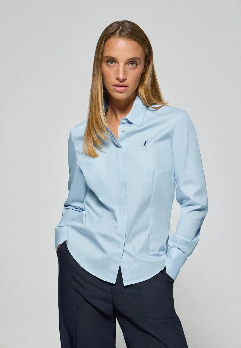 LONG SLEEVE - Chemisier - sky blue