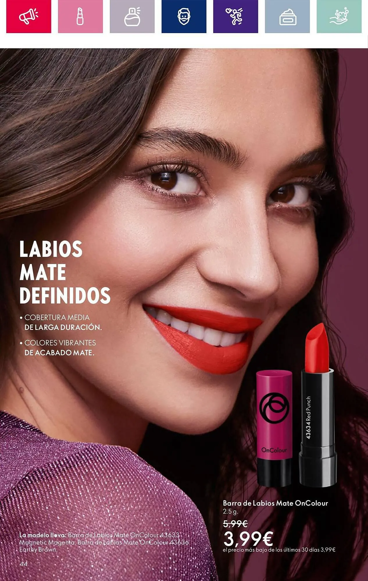 Catálogo de Folleto Oriflame 2 de enero al 22 de enero 2024 - Página 44