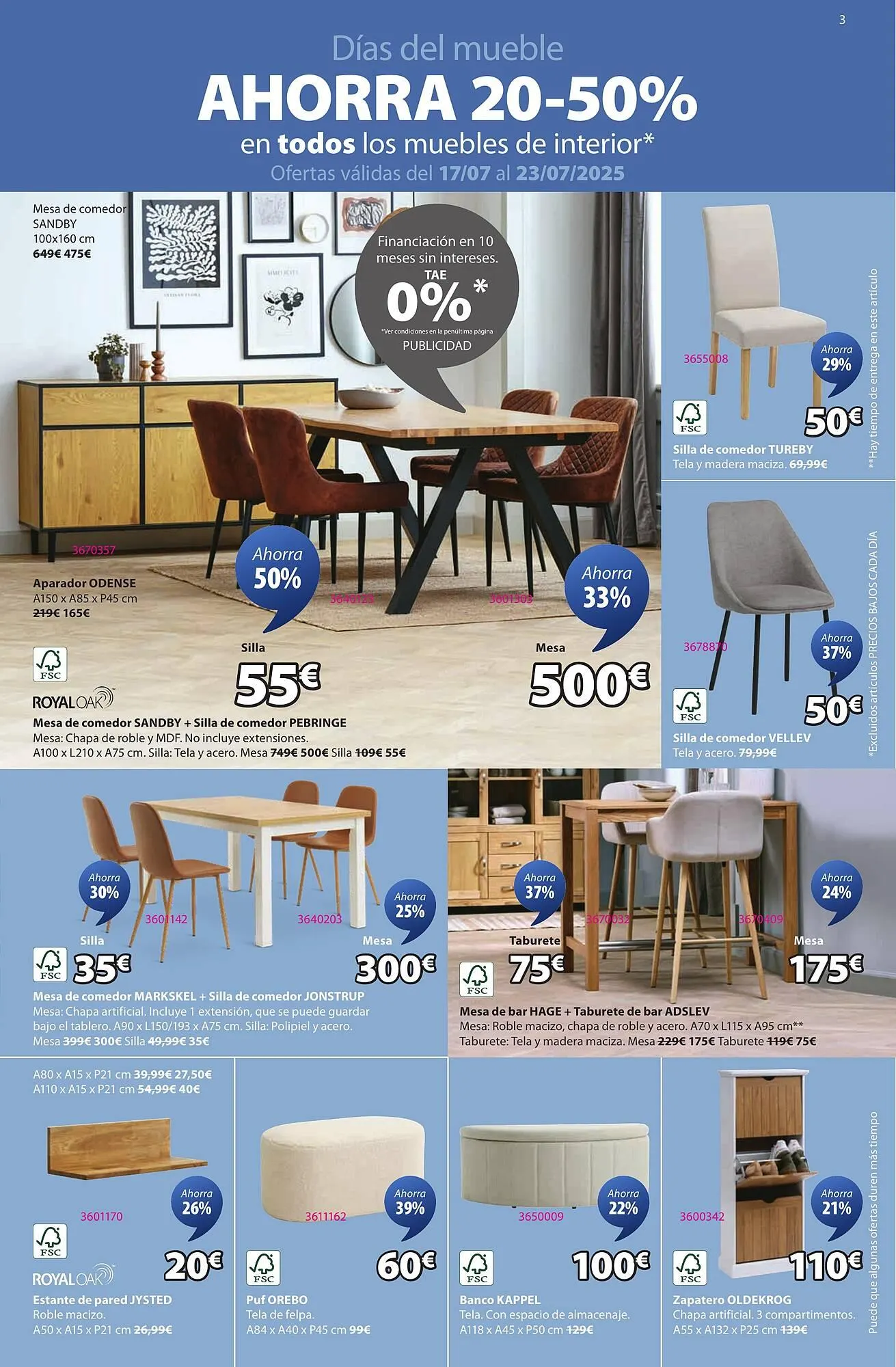 Catálogo de Folleto JYSK 17 de julio al 27 de agosto 2025 - Página 3