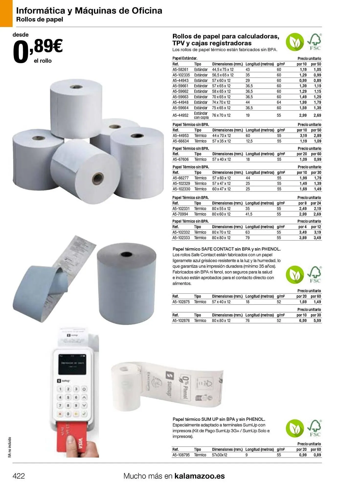 Catálogo de Folleto Staples Kalamazoo 19 de enero al 31 de diciembre 2026 - Página 422
