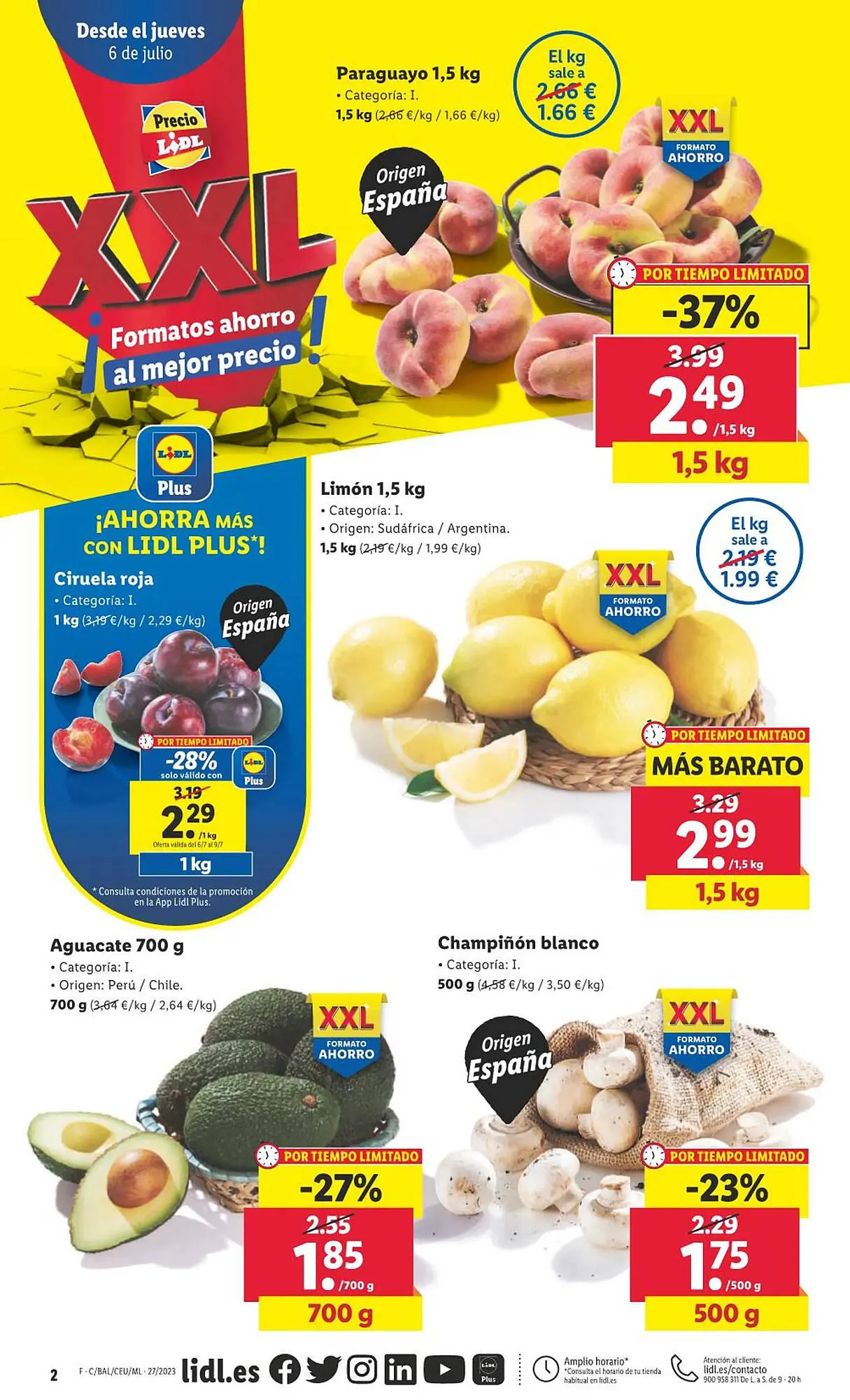 Catálogo de Folleto Lidl 29 de junio al 13 de julio 2023 - Página 2