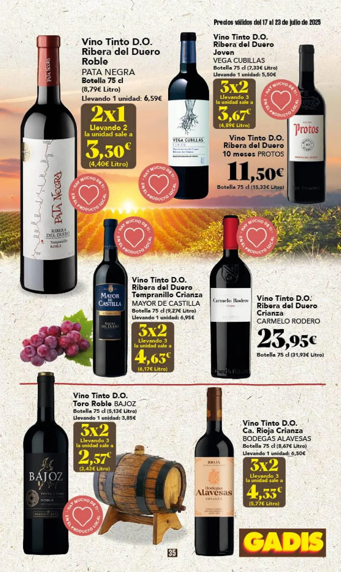 Catálogo de Folleto Gadis 17 de julio al 23 de julio 2025 - Página 35