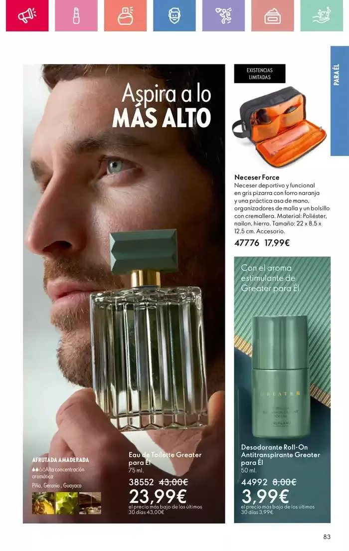 Catálogo de Catálogo Oriflame 30 de marzo al 19 de abril 2025 - Página 83