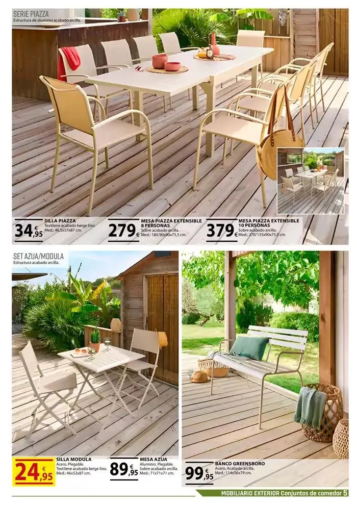 Catálogo de JARDINES Y TERRAZAS 2025 8 de mayo al 15 de julio 2025 - Página 5