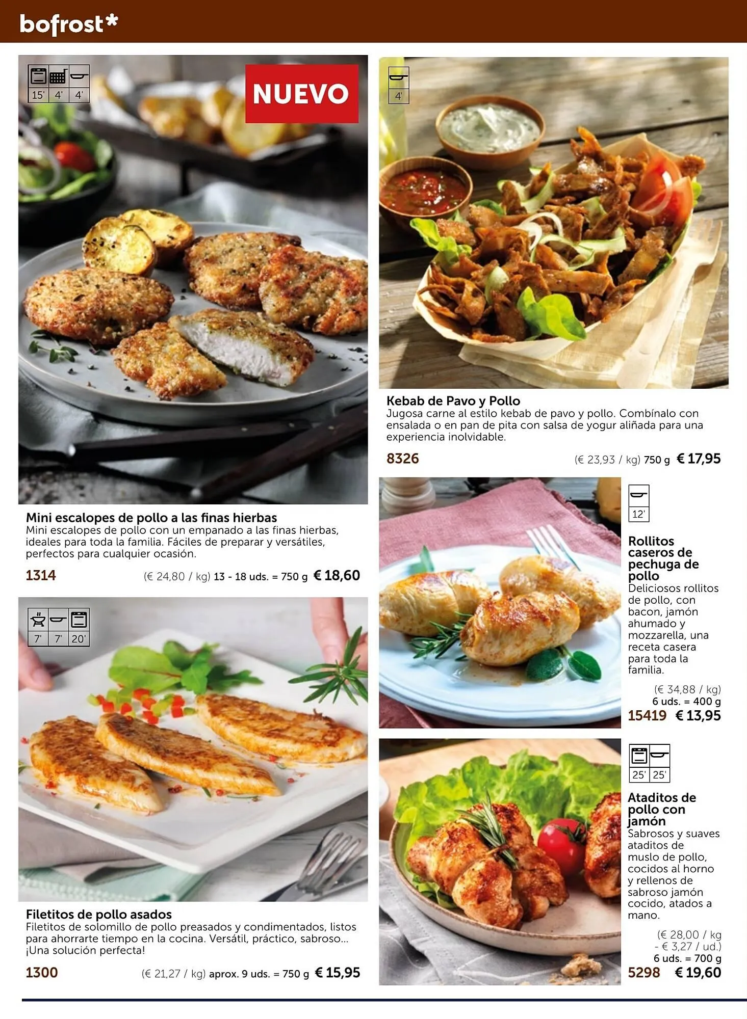 Catálogo de Folleto Bofrost 3 de marzo al 31 de agosto 2025 - Página 64