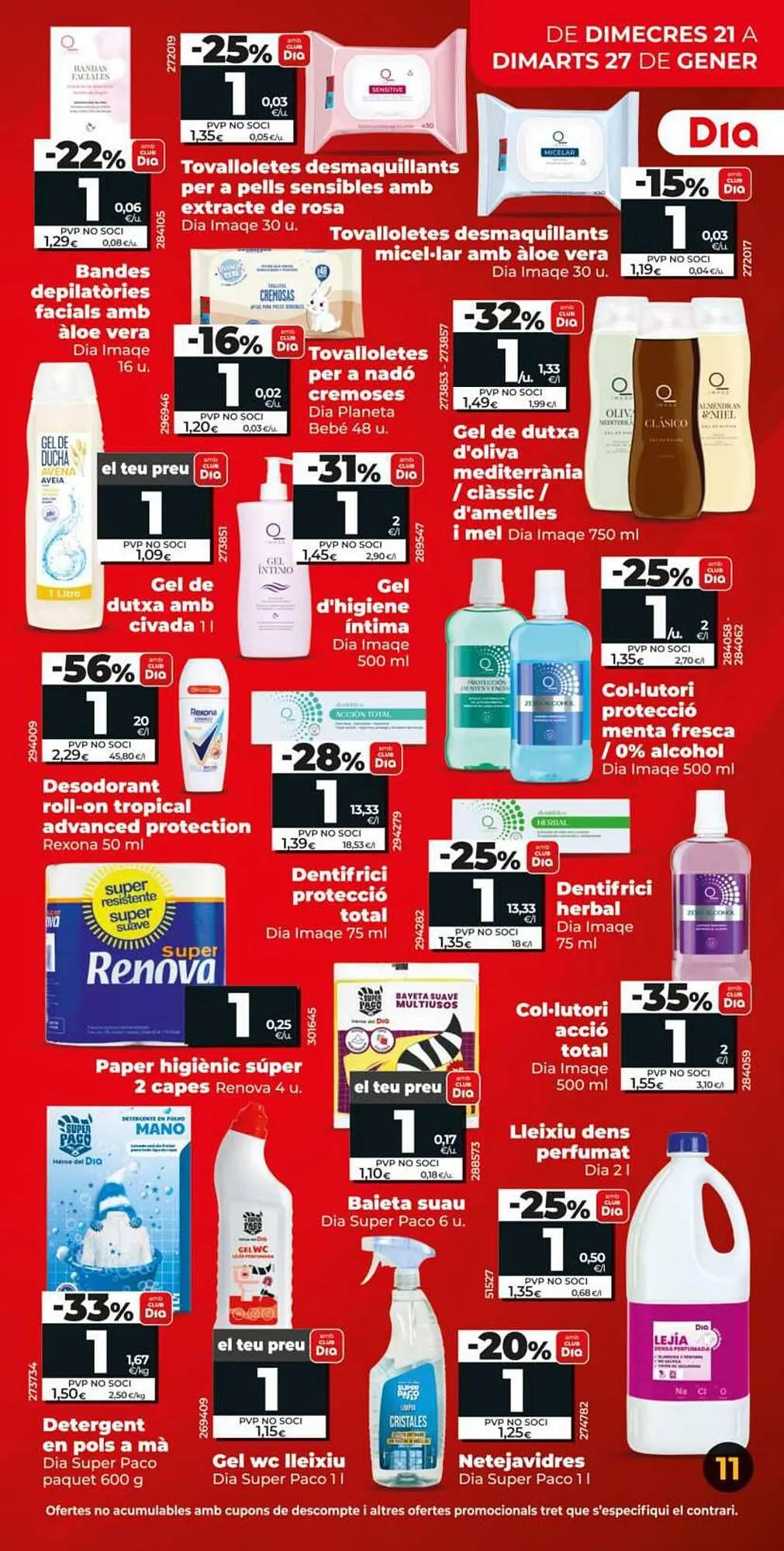 Catálogo de Catálogo Maxi Dia 21 de enero al 27 de enero 2026 - Página 11
