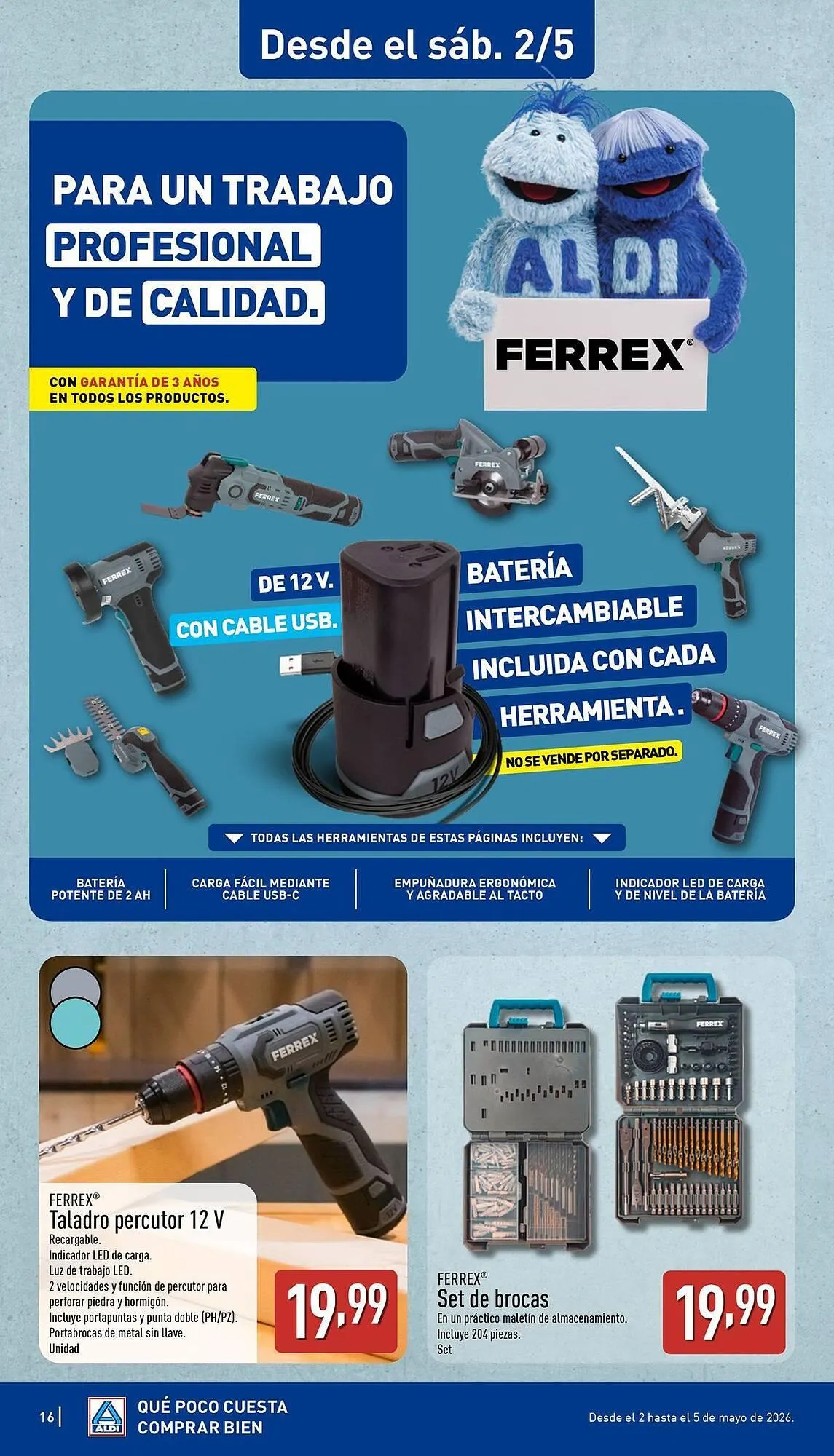 Catálogo de Folleto ALDI 27 de abril al 3 de mayo 2026 - Página 16