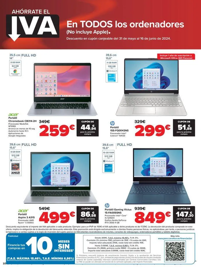 Catálogo de AHÓRRATE EL IVA 24 de mayo al 30 de mayo 2024 - Página 10