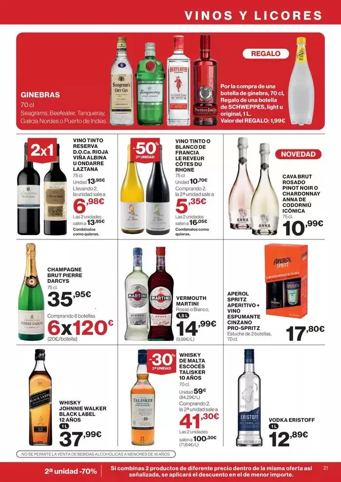 Catálogo de Precios válidos del 22 de mayo al 4 junio de 2025 en Península y Baleares 22 de mayo al 4 de junio 2025 - Página 21