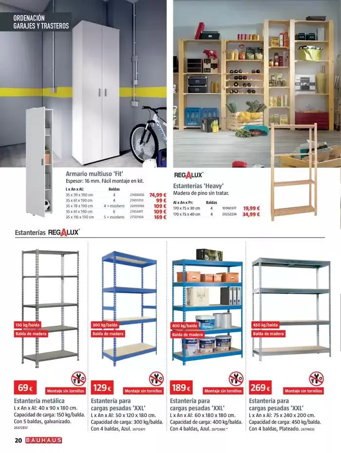 Catálogo de Bricolaje, reformas, decoración y jardín 27 de febrero al 2 de abril 2025 - Página 20