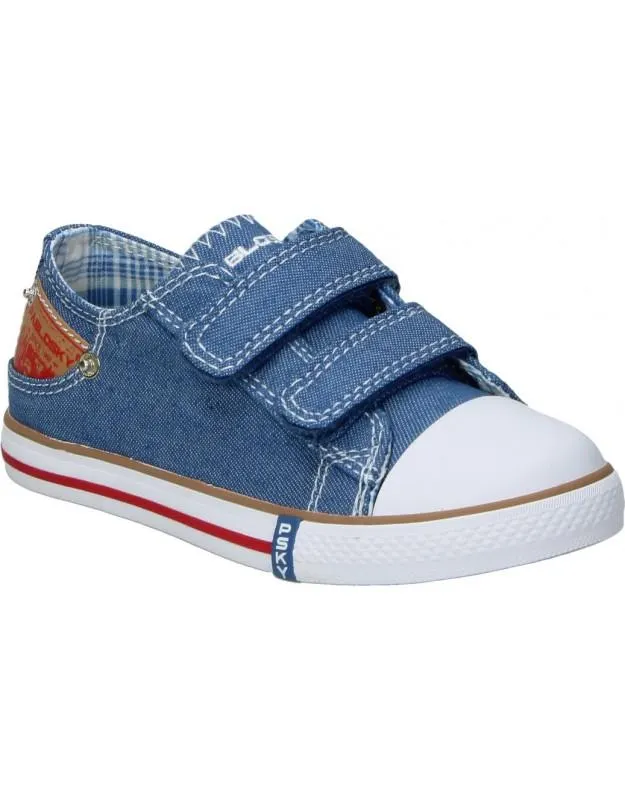 Zapatillas con velcro para niño azules PABLOSKY 967410