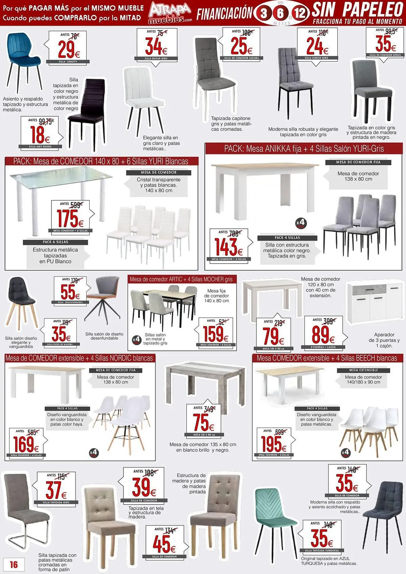 Catálogo de Catálogo Atrapamuebles 1 de octubre al 31 de octubre 2025 - Página 16