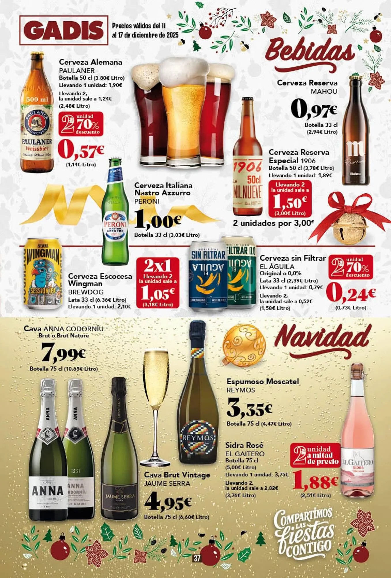 Catálogo de Folleto Gadis 11 de diciembre al 17 de diciembre 2025 - Página 37