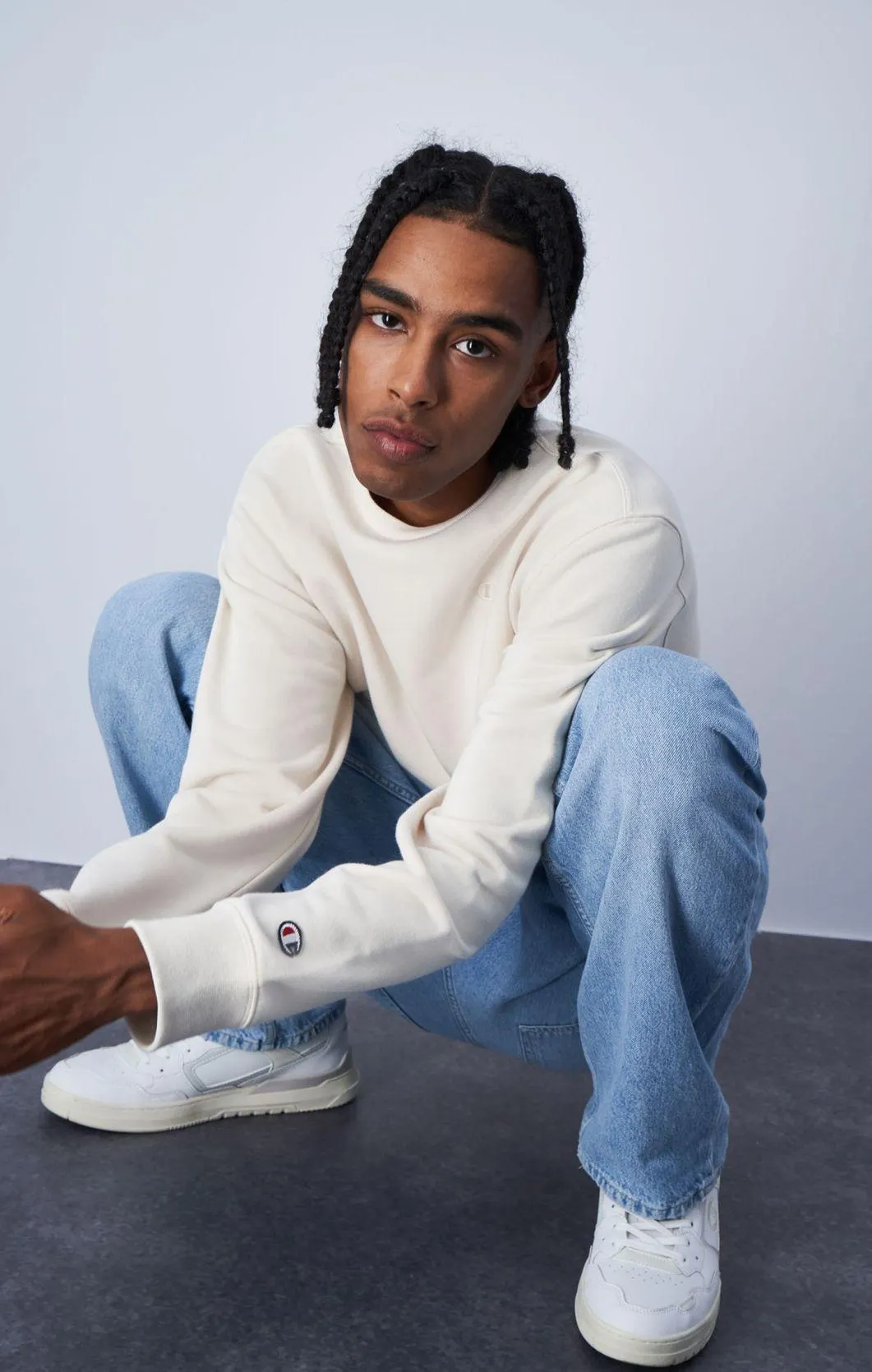 Sudadera acogedora con logotipo