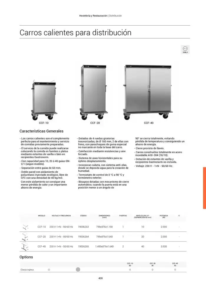 Catálogo de Catálogo Hostelería y Restauración 3 de marzo al 3 de junio 2025 - Página 429