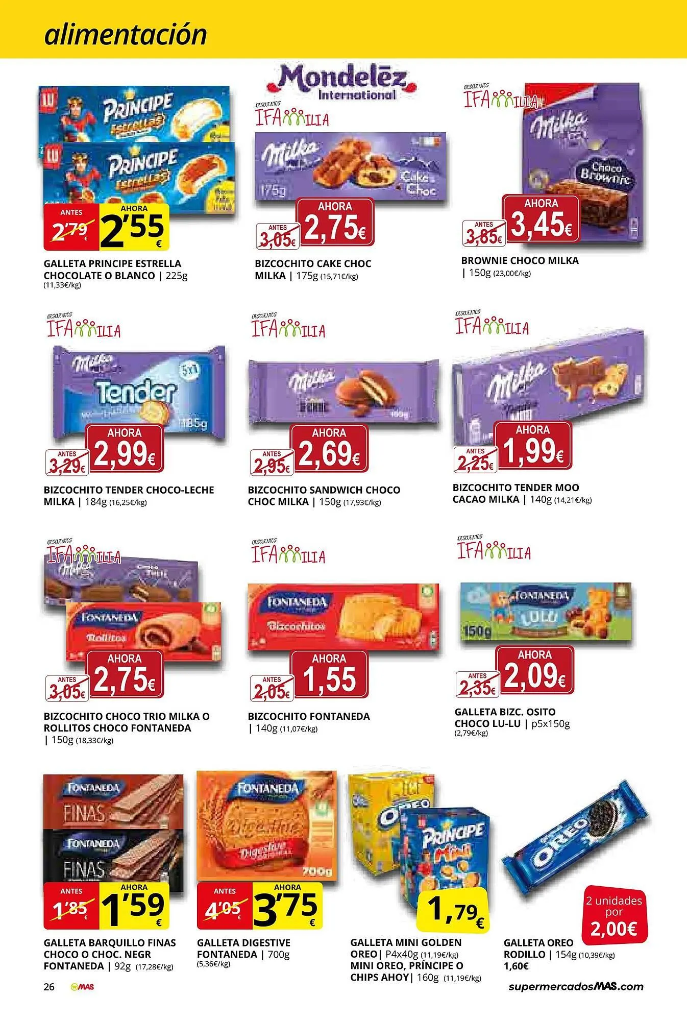 Catálogo de Folleto Supermercados MAS 27 de junio al 31 de julio 2025 - Página 26