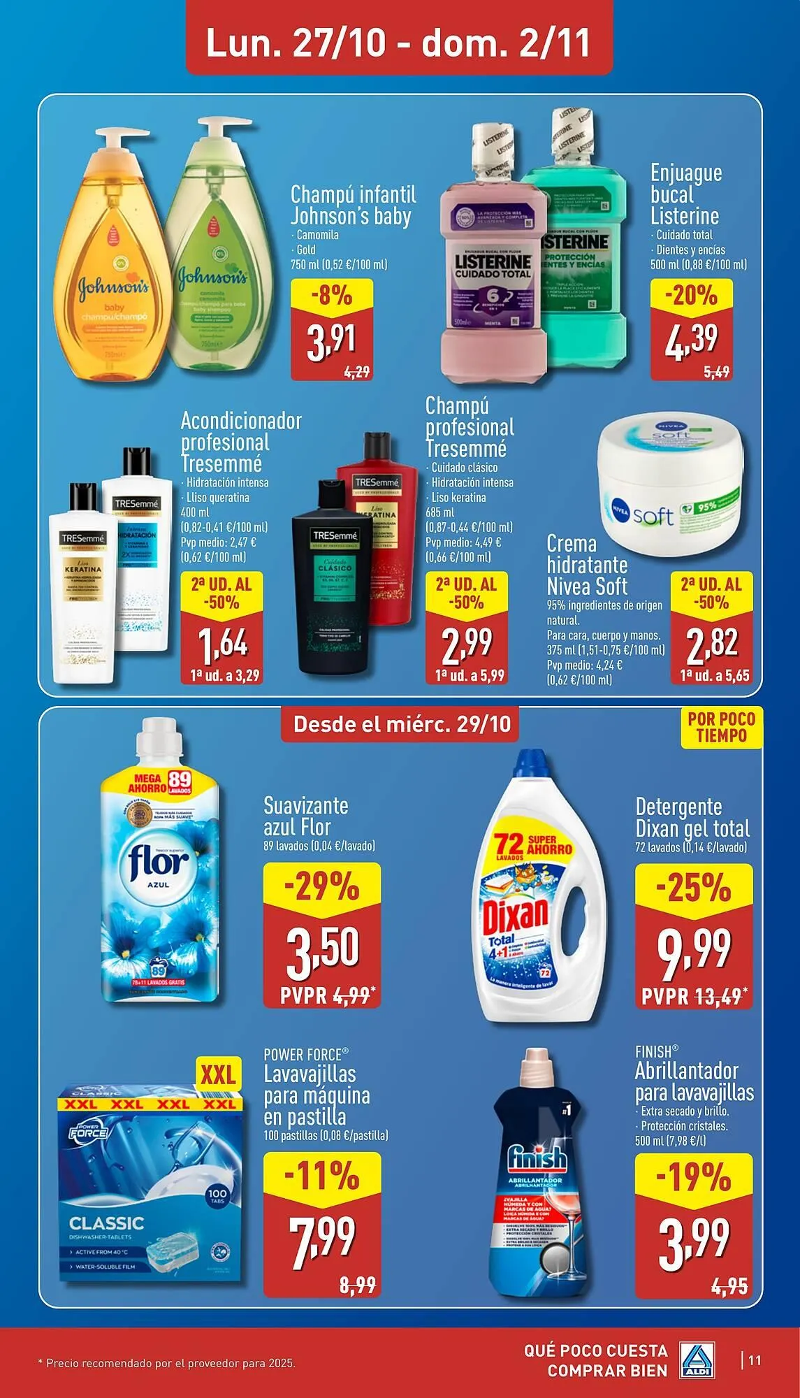 Catálogo de Folleto ALDI 27 de octubre al 2 de noviembre 2025 - Página 11