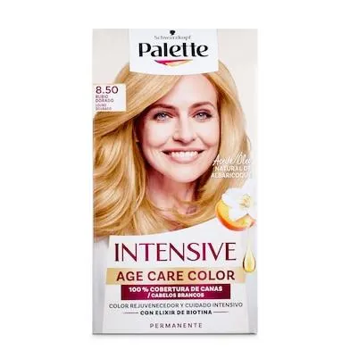 Tinte intensive age color 8.5 rubio dorado Palette caja 1 unidad