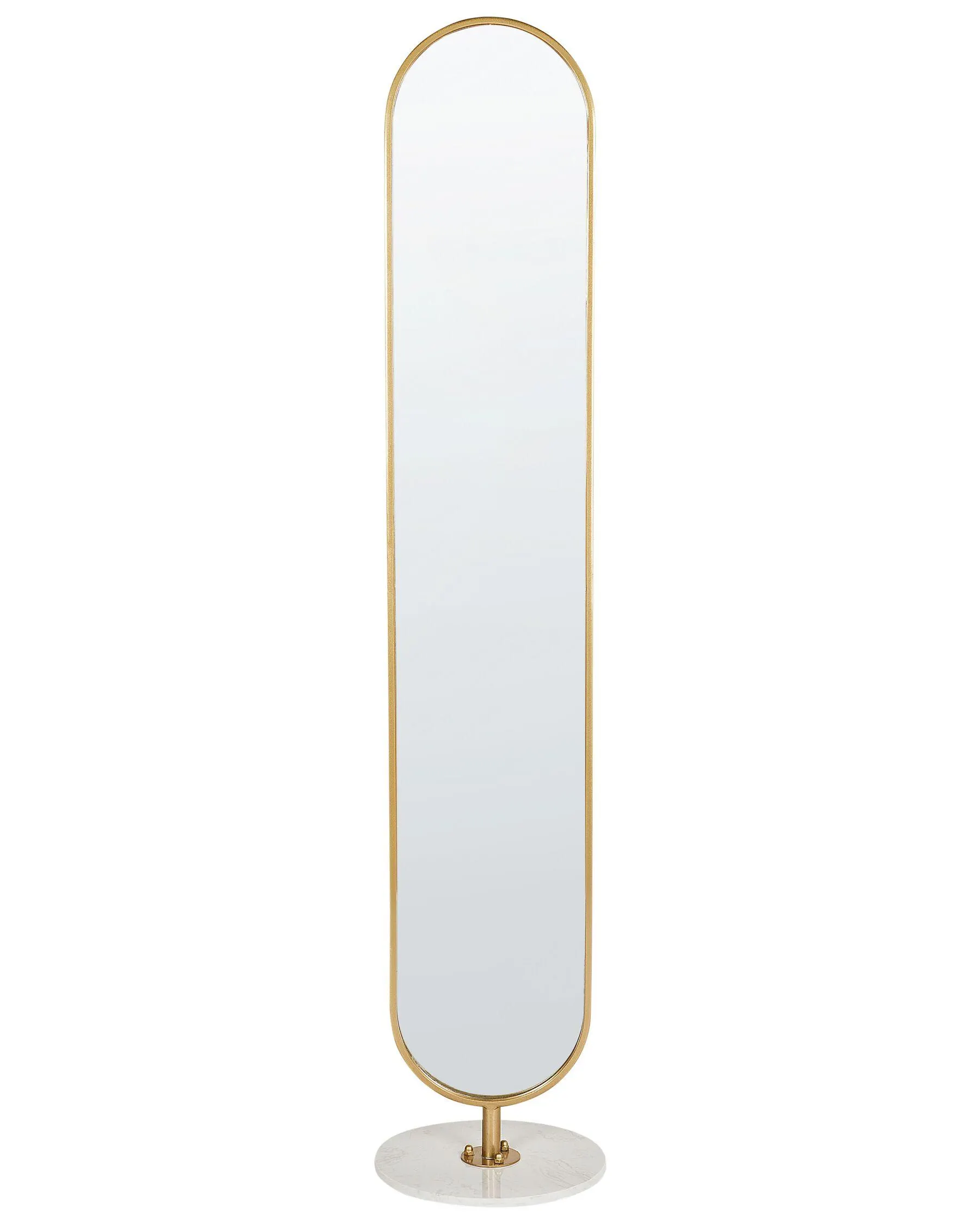 Perchero con espejo MOODY 170 cm Metal Dorado