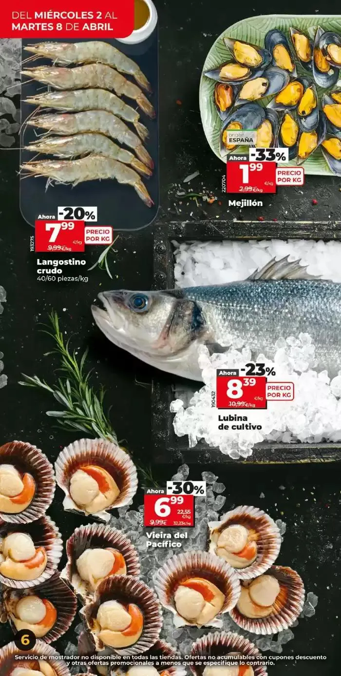 Catálogo de Gran apertura Dia del 2 al 8 de abril  2 de abril al 8 de abril 2025 - Página 6