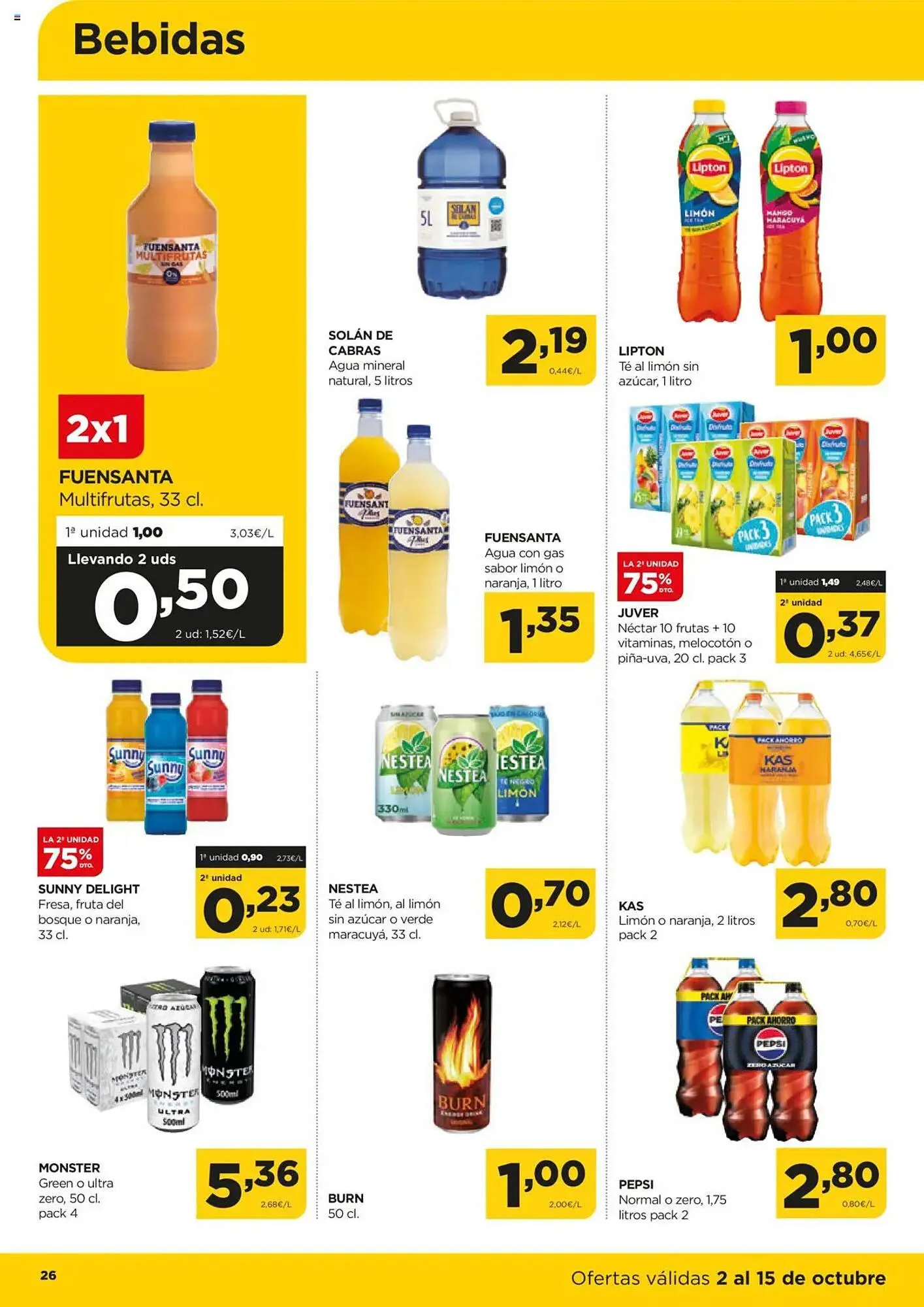 Catálogo de Folleto Alimerka 2 de octubre al 15 de octubre 2025 - Página 26