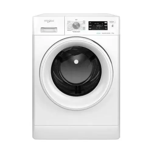 Lavadora Whirlpool FFB 9469 WV SPT Clase A, 9kg, 1400RPM, Blanco, 595mm