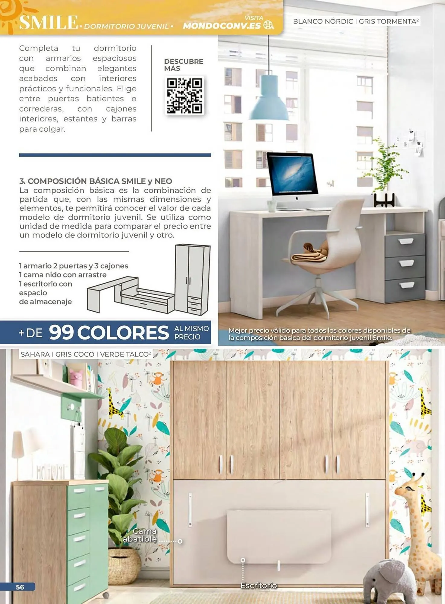 Catálogo de Folleto Mondo Convenienza 3 de junio al 15 de junio 2025 - Página 56