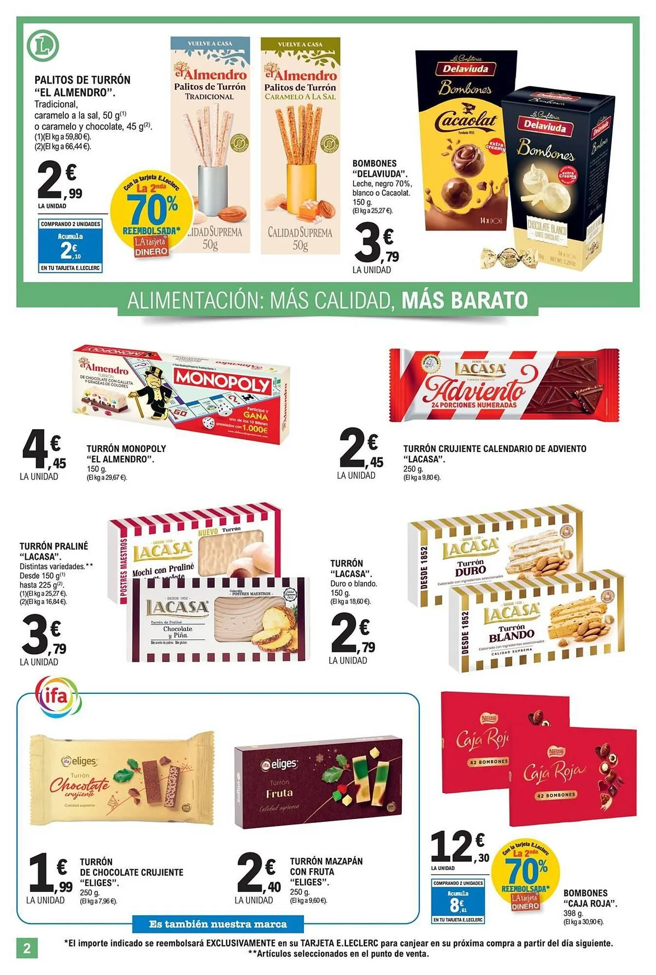 Catálogo de Catálogo E.Leclerc 19 de noviembre al 30 de noviembre 2025 - Página 2