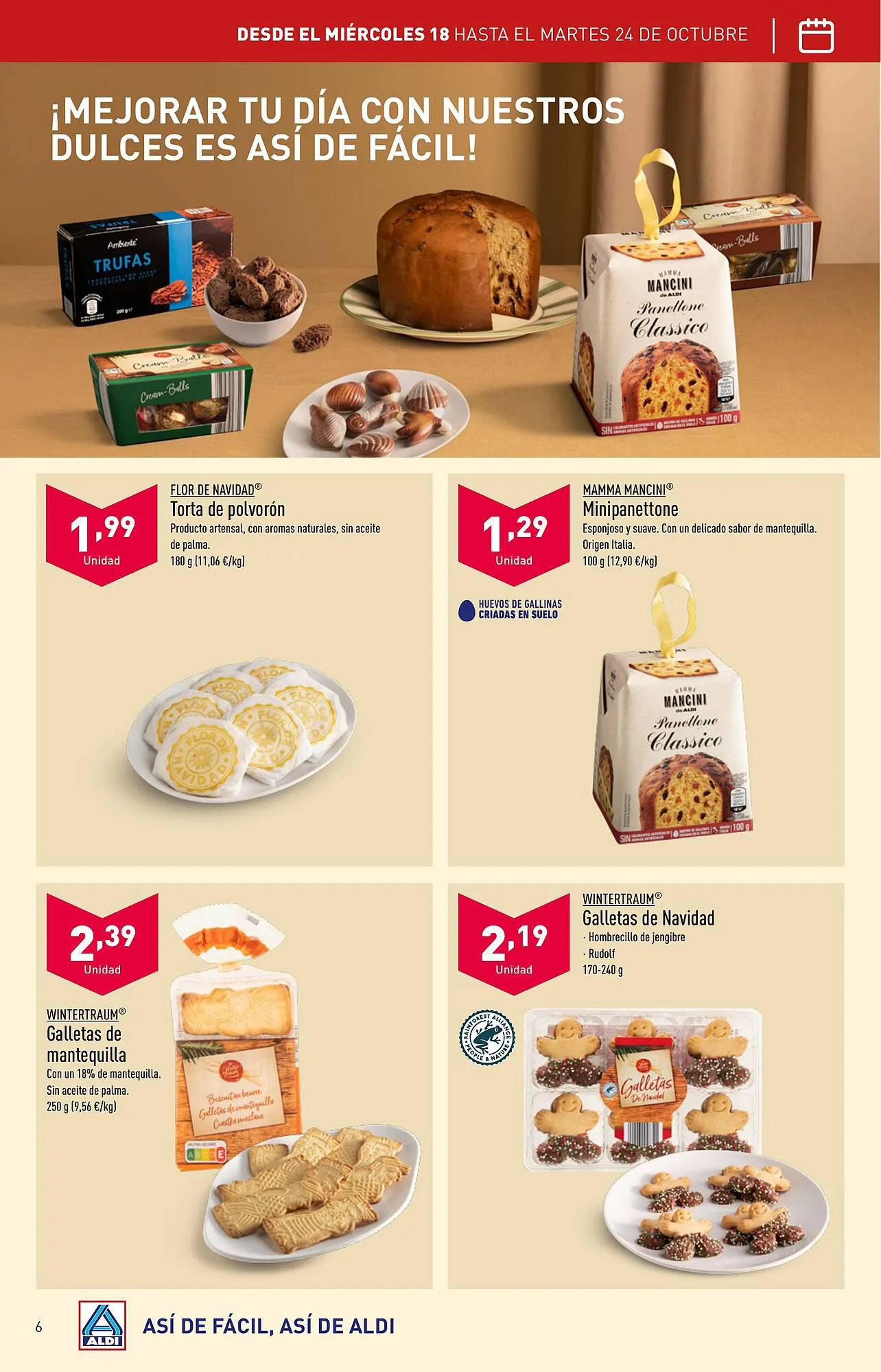 Catálogo de Folleto ALDI 18 de octubre al 24 de octubre 2023 - Página 6