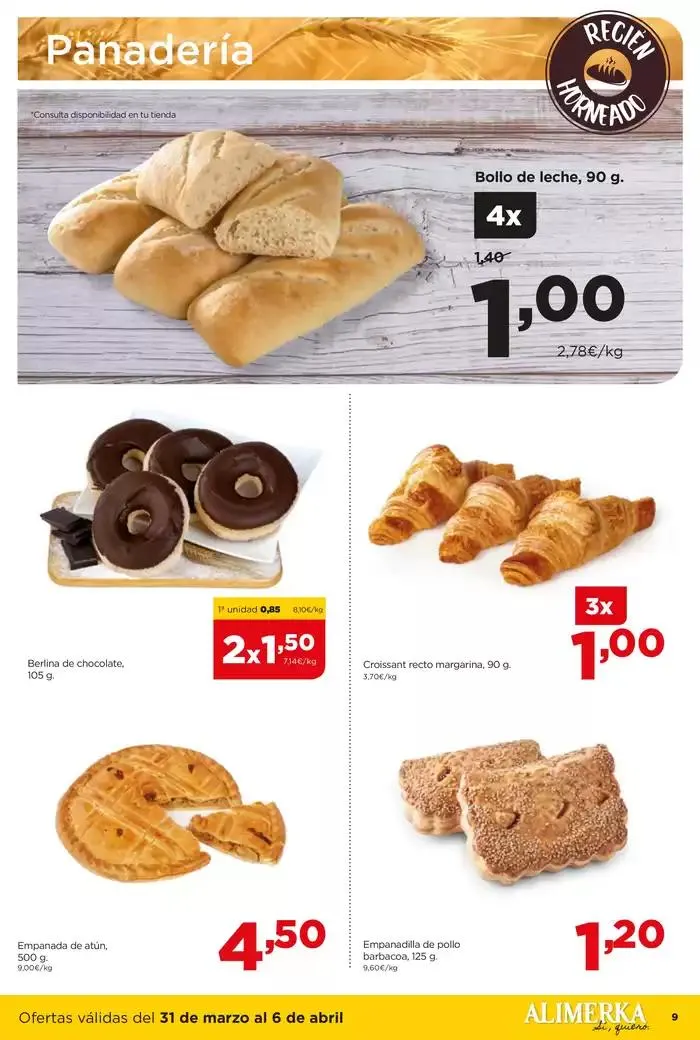 Catálogo de Catálogo Alimerka 31 de marzo al 6 de abril 2025 - Página 9