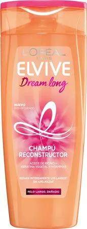 Champú reconstructor Elvive 380ml dream long para cabello largo