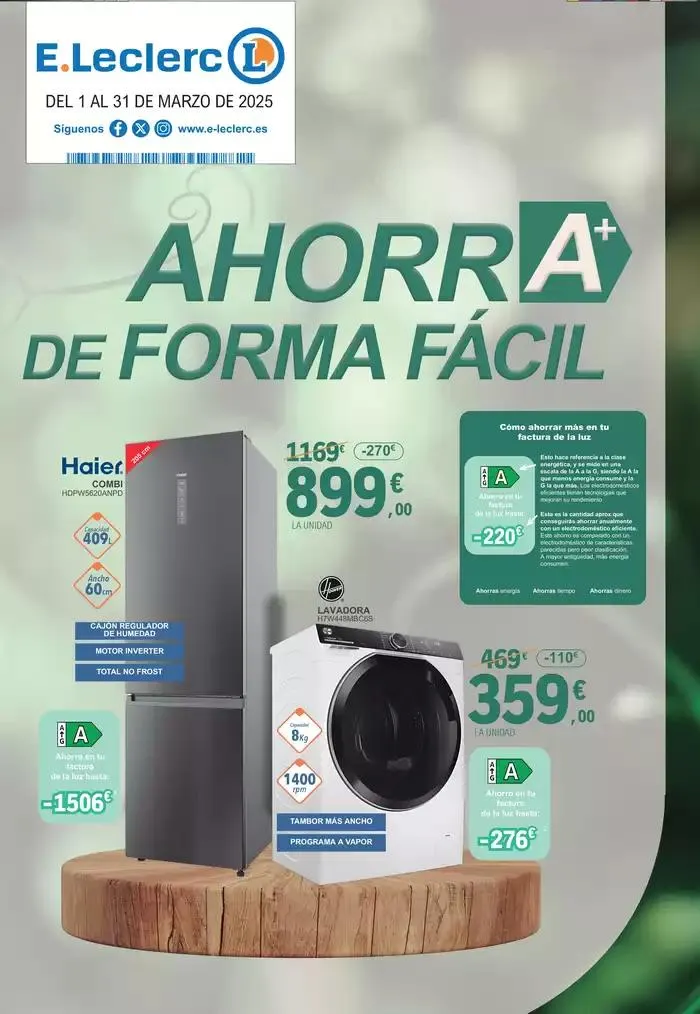 Catálogo de Ahorra de forma fácil 1 de marzo al 31 de marzo 2025 - Página 1