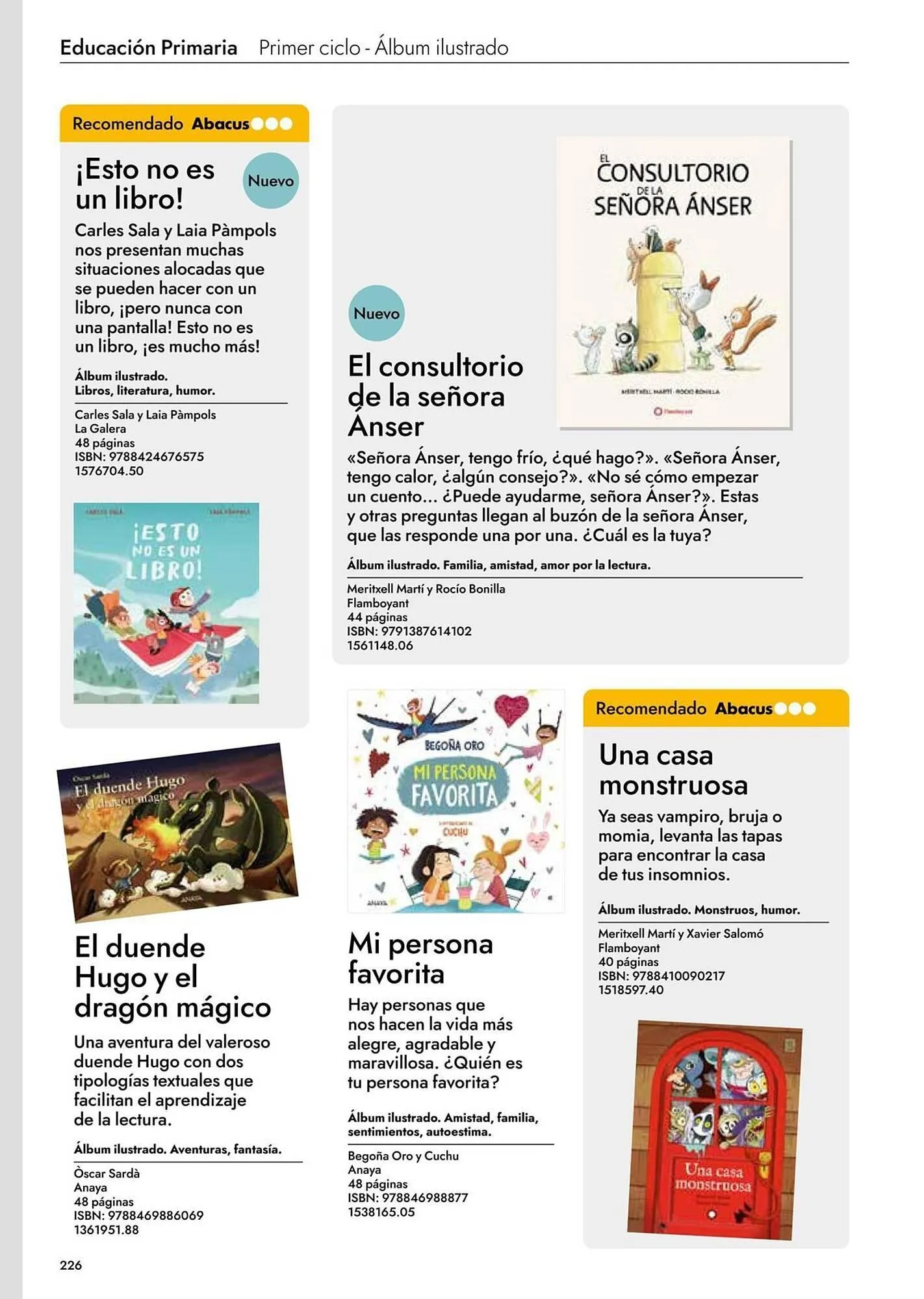 Catálogo de Catálogo Abacus 20 de abril al 31 de agosto 2027 - Página 228
