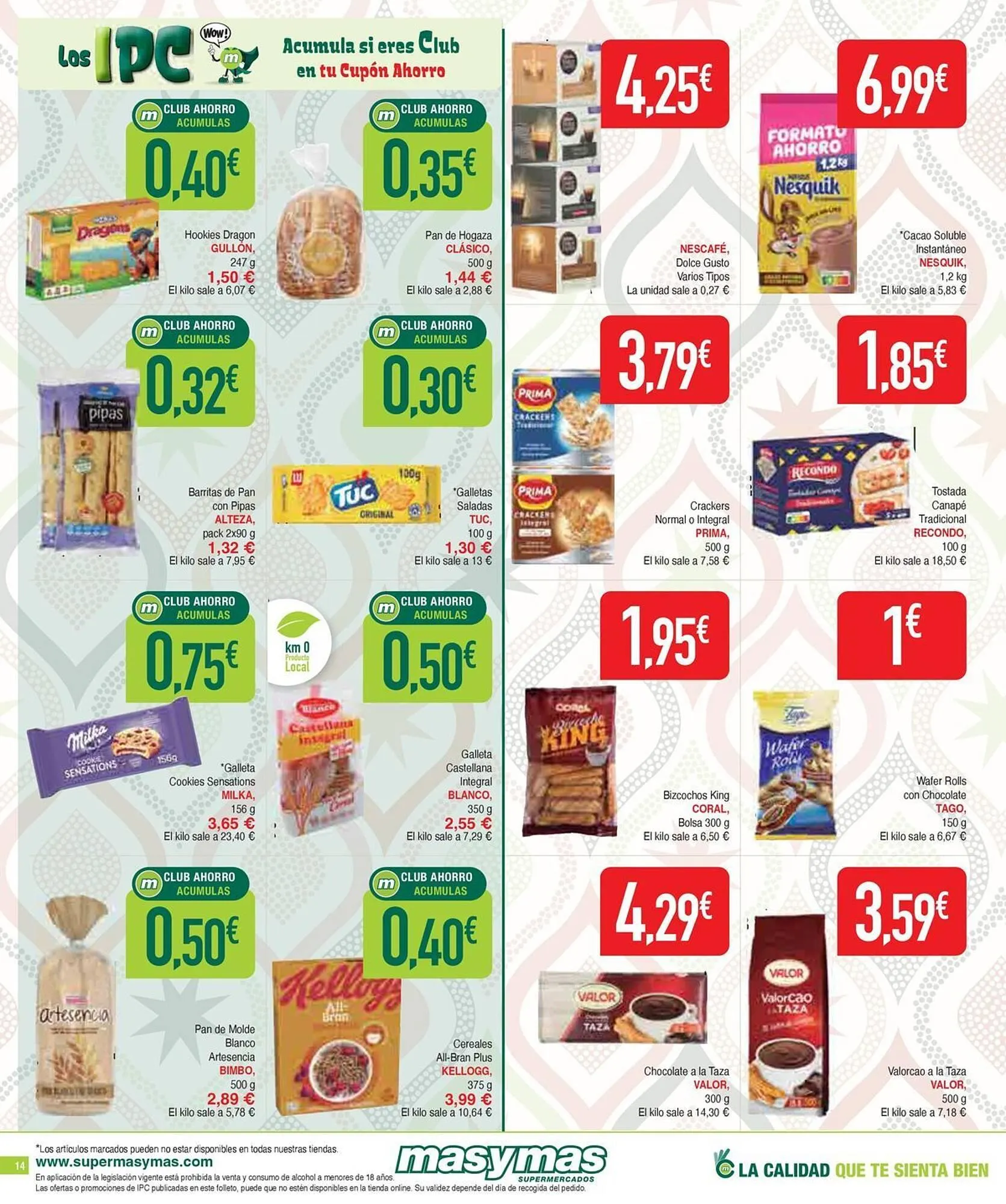 Catálogo de Folleto Masymas 18 de diciembre al 7 de enero 2026 - Página 14