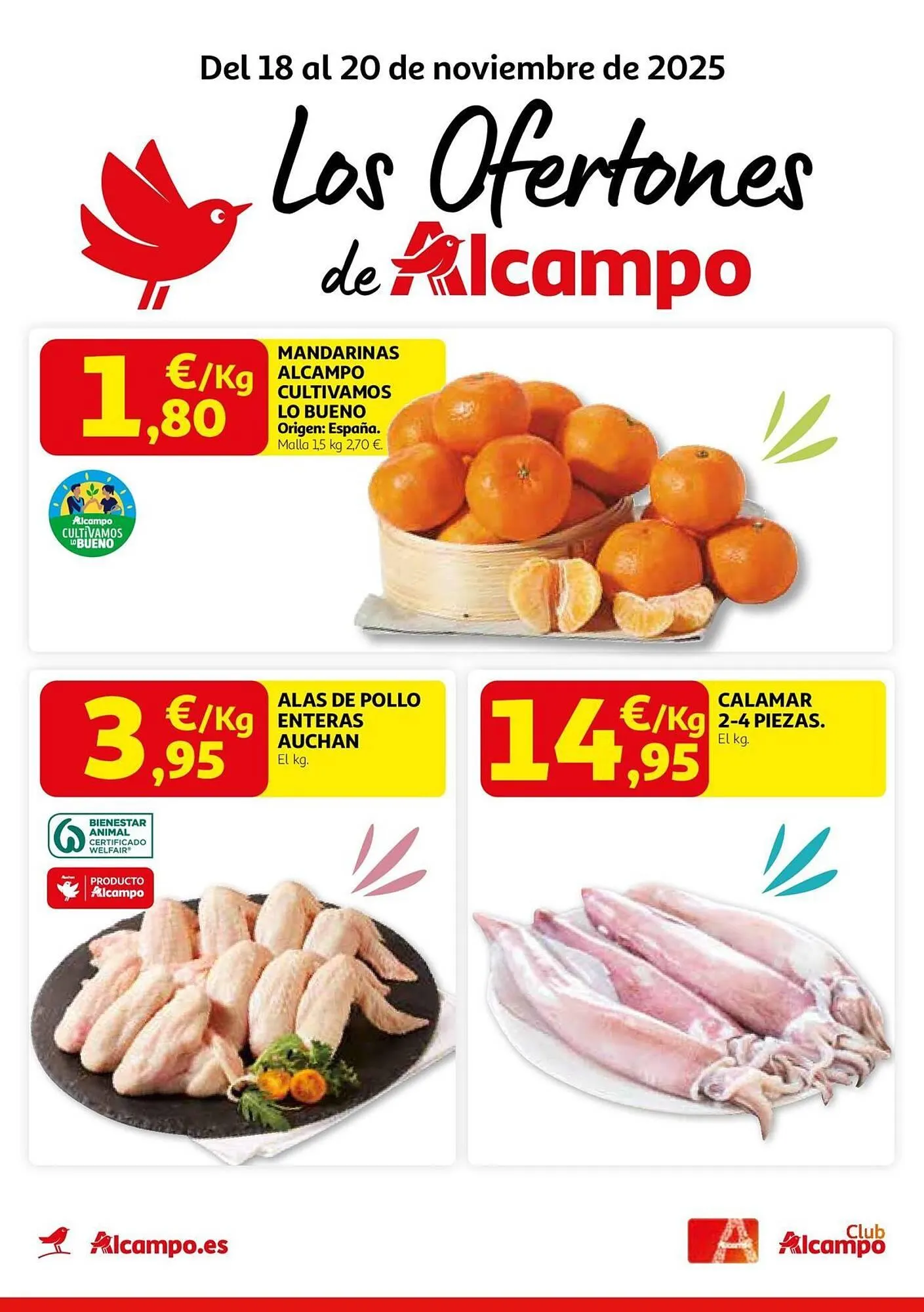 Catálogo de Folleto Alcampo 18 de noviembre al 20 de noviembre 2025 - Página 1