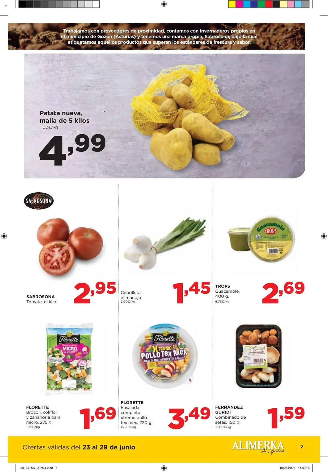 Catálogo de Folleto Alimerka 23 de junio al 29 de junio 2025 - Página 7