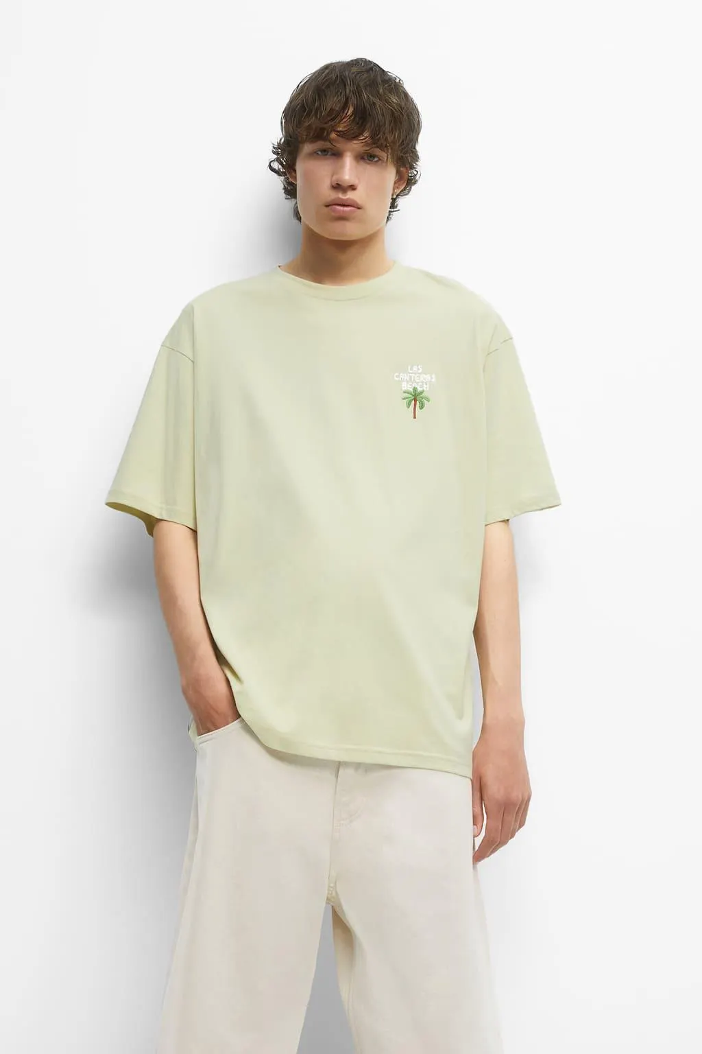 CAMISETA MANGA CORTA BORDADO