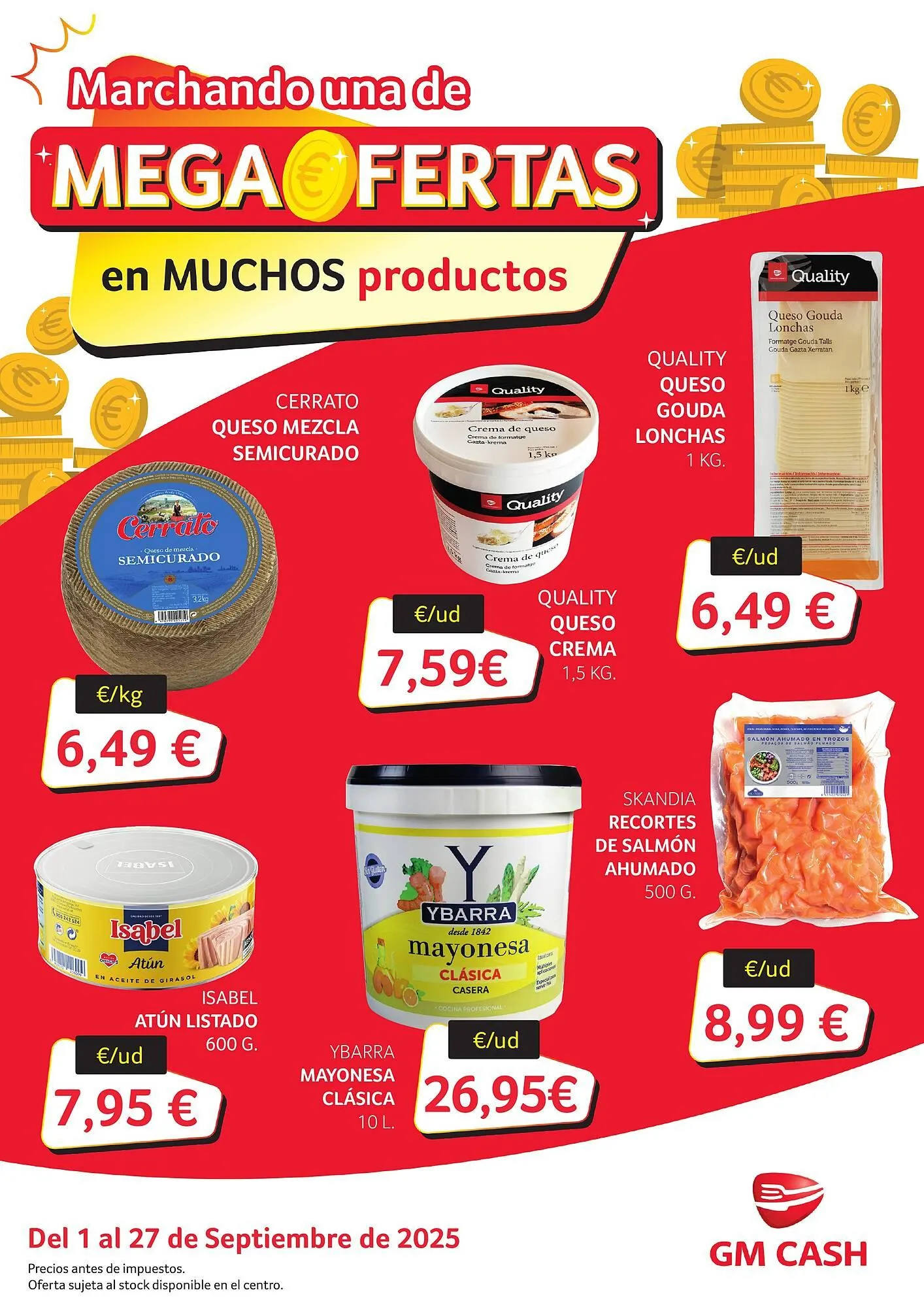Catálogo de Folleto GM Cash & Carry 1 de septiembre al 27 de septiembre 2025 - Página 1