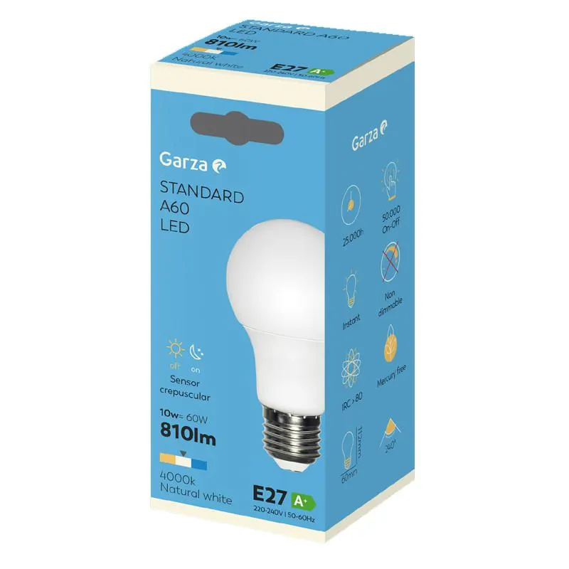 BOMBILLA LED GARZA 462856A 10W
