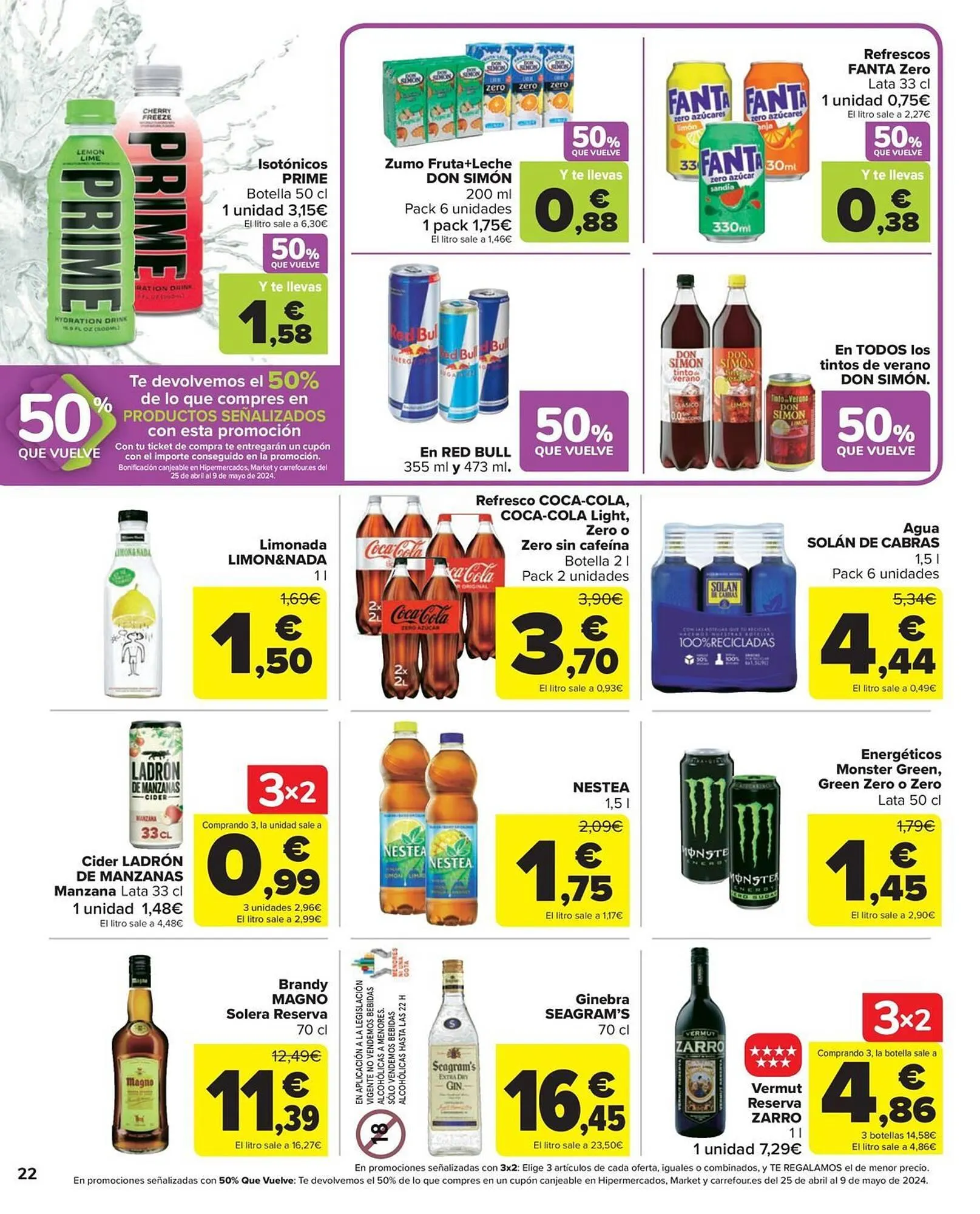 Catálogo de Folleto Carrefour Market 18 de abril al 24 de abril 2024 - Página 22