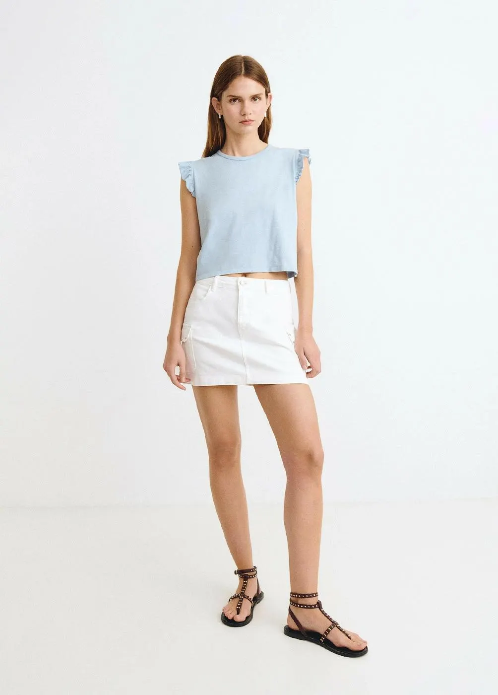 Falda bolsillos cargo