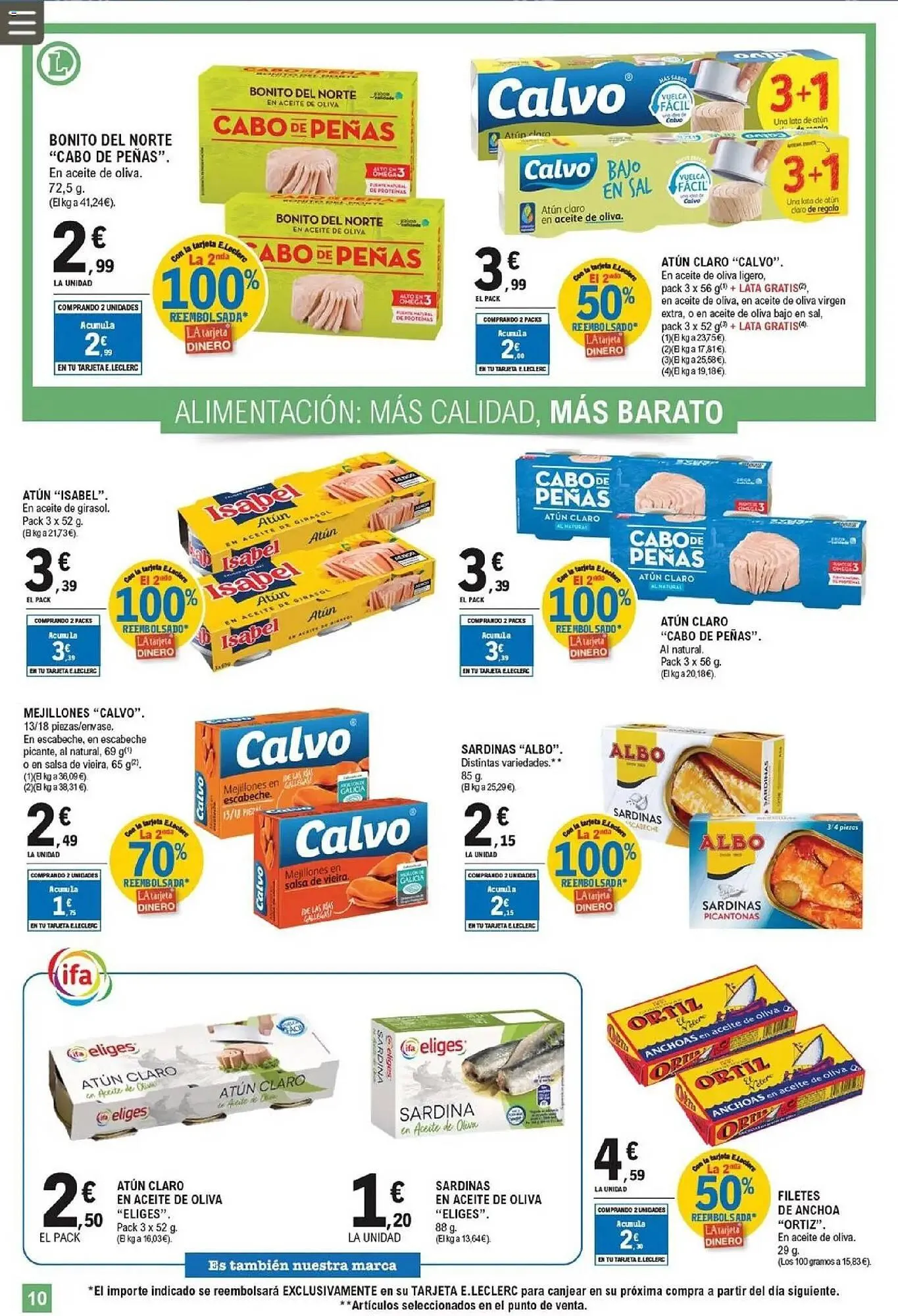 Catálogo de Catálogo E.Leclerc 11 de marzo al 22 de marzo 2026 - Página 10