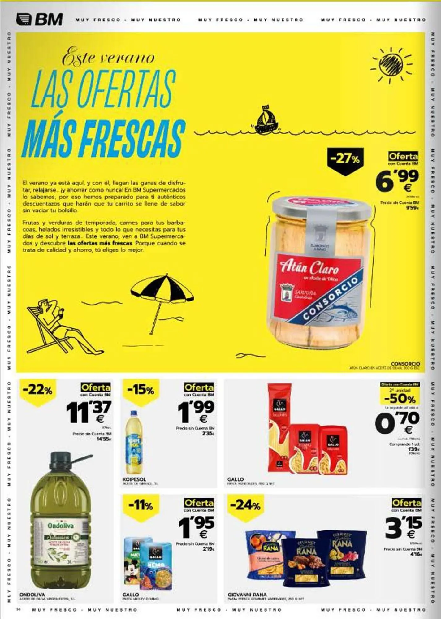 Catálogo de Folleto BM Supermercados 27 de junio al 15 de julio 2025 - Página 14
