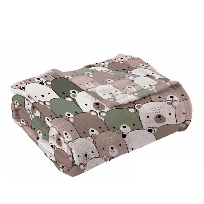 Manta Infantil - Funny Oso