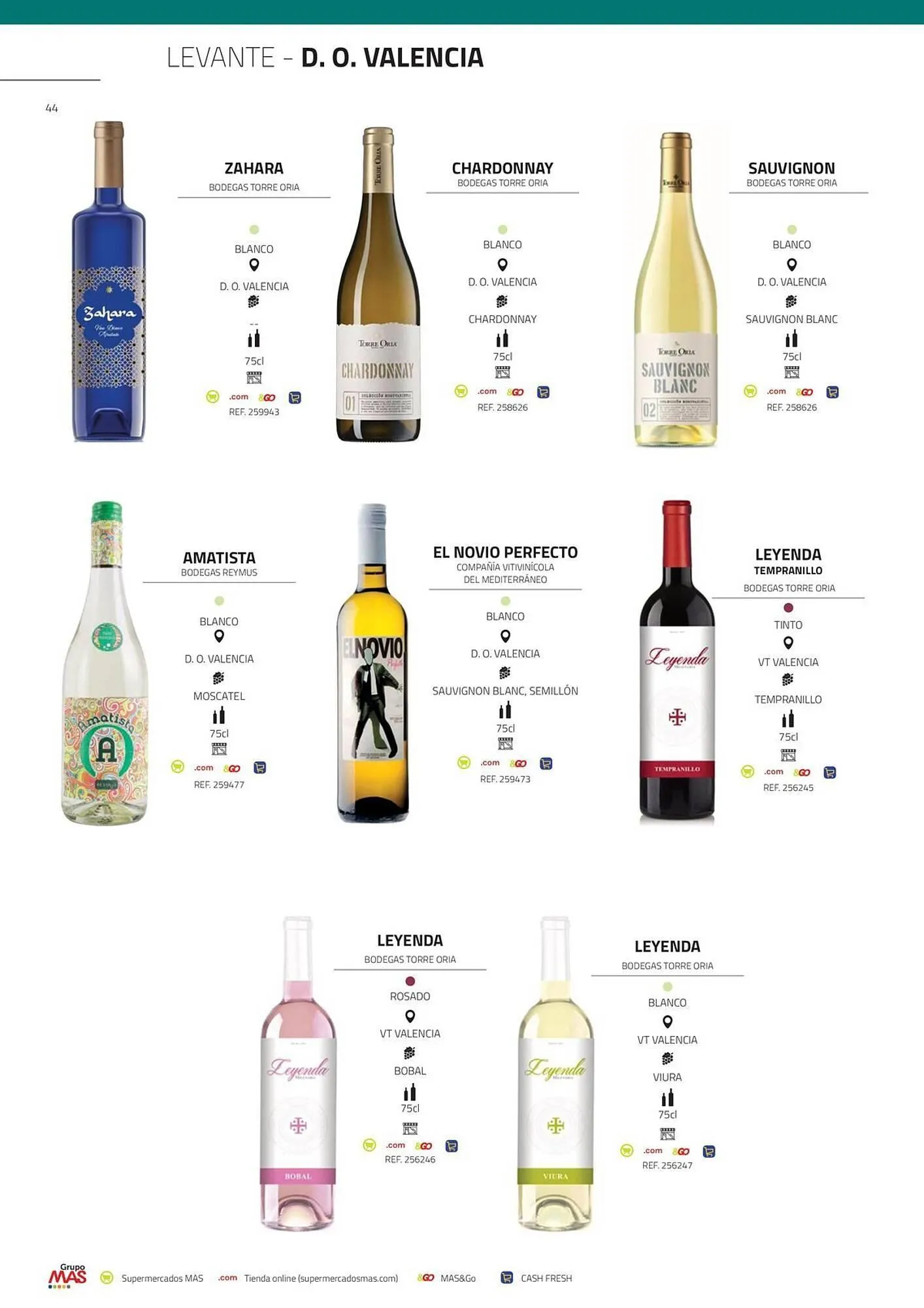 Catálogo de Folleto Supermercados MAS 10 de diciembre al 31 de enero 2026 - Página 44