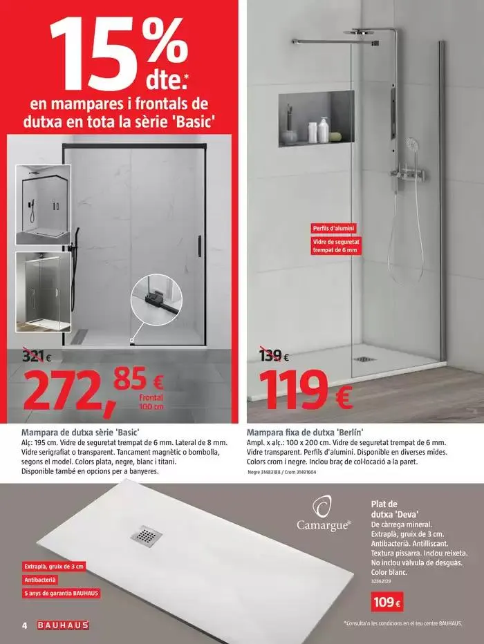 Catálogo de Bricolatge, reformes, decoració i jardí 27 de febrero al 2 de abril 2025 - Página 4