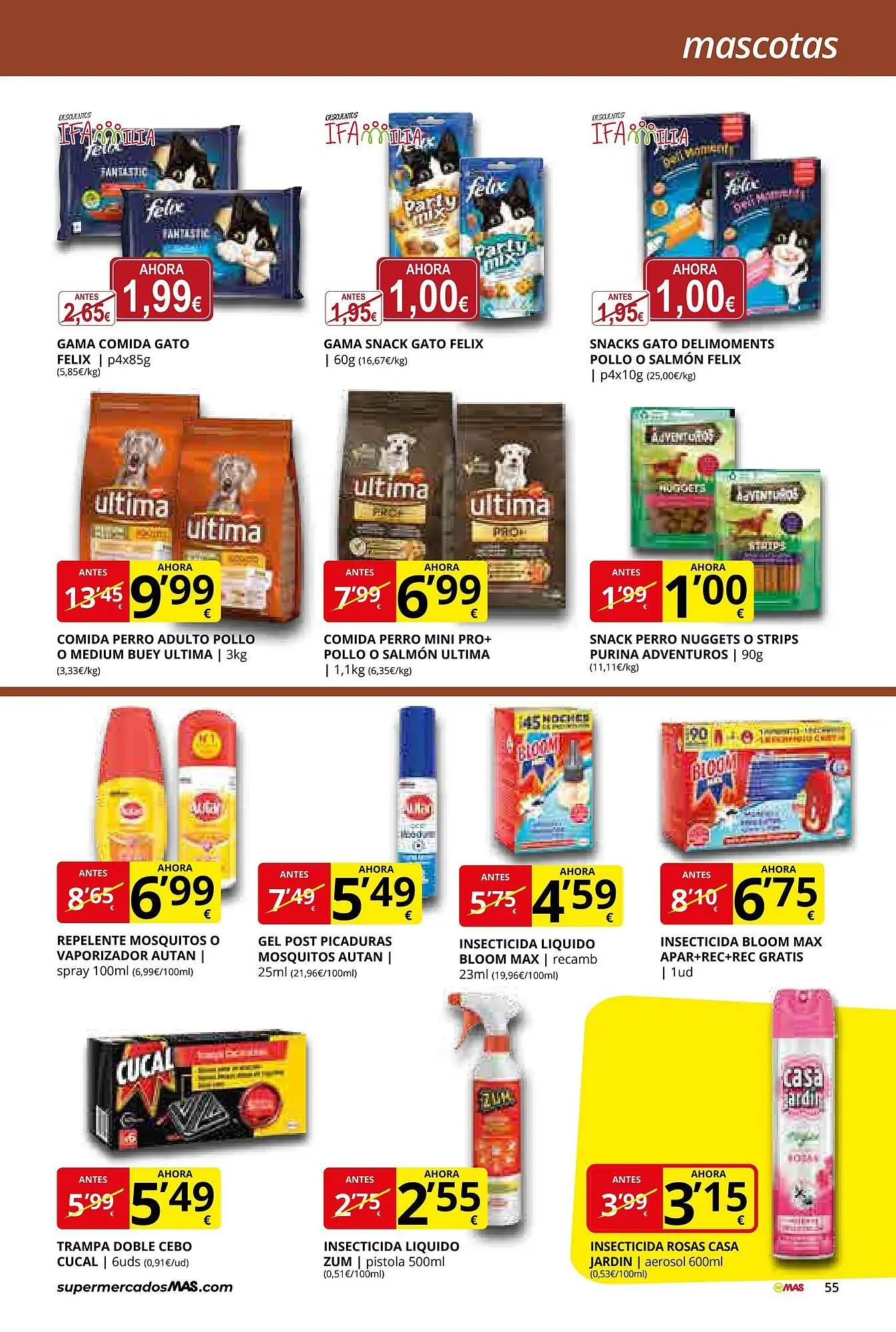 Catálogo de Folleto Supermercados MAS 27 de junio al 31 de julio 2025 - Página 55